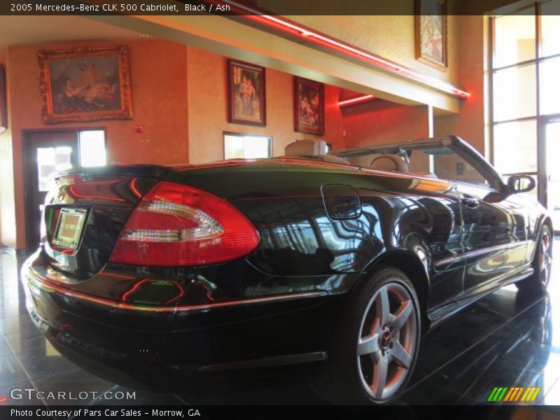 Black / Ash 2005 Mercedes-Benz CLK 500 Cabriolet