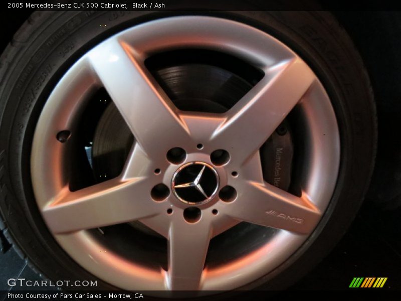 Black / Ash 2005 Mercedes-Benz CLK 500 Cabriolet