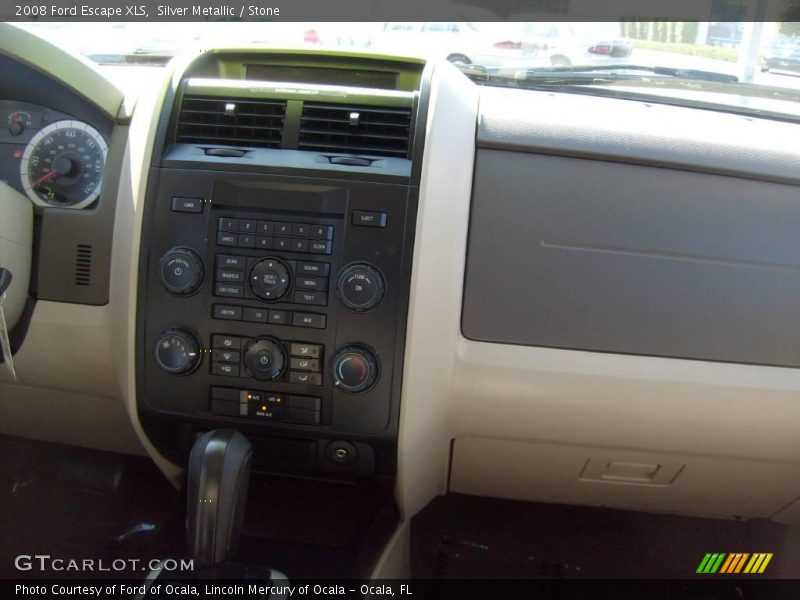 Silver Metallic / Stone 2008 Ford Escape XLS