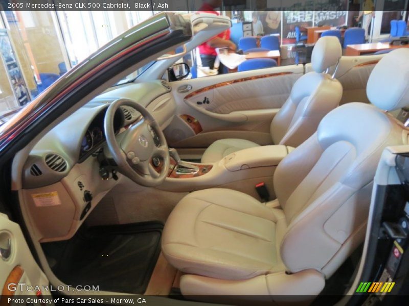 Black / Ash 2005 Mercedes-Benz CLK 500 Cabriolet