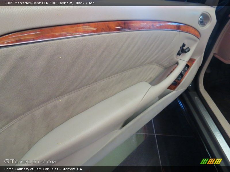 Black / Ash 2005 Mercedes-Benz CLK 500 Cabriolet