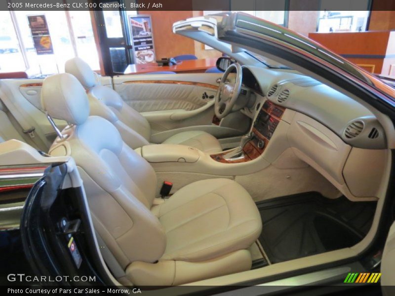 Black / Ash 2005 Mercedes-Benz CLK 500 Cabriolet