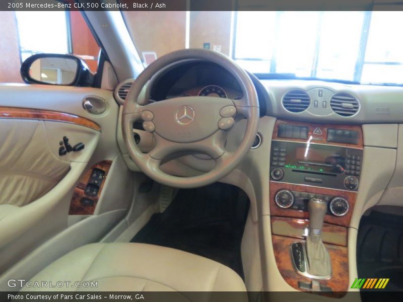 Black / Ash 2005 Mercedes-Benz CLK 500 Cabriolet