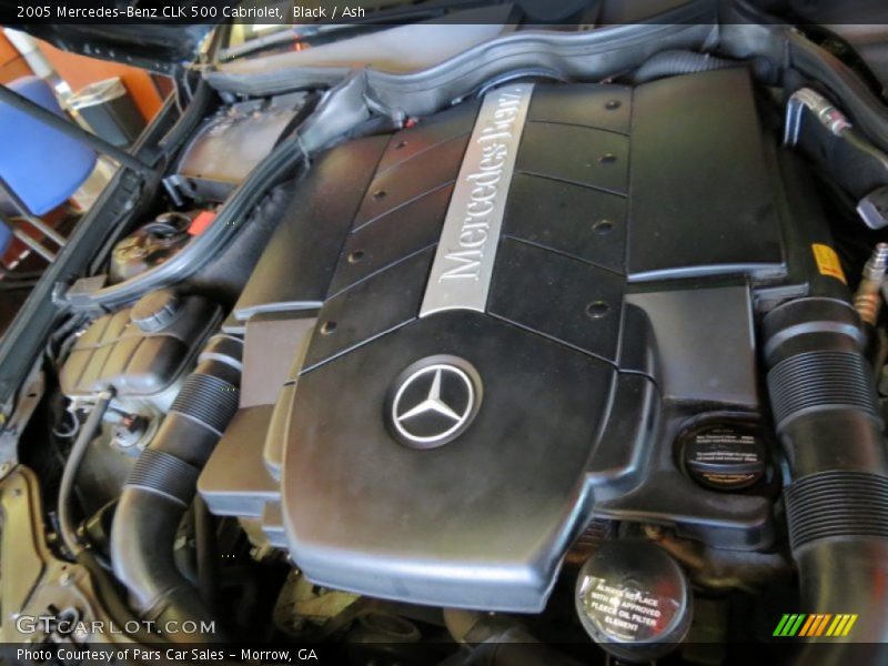 Black / Ash 2005 Mercedes-Benz CLK 500 Cabriolet