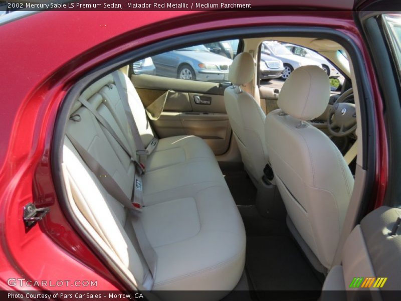 Matador Red Metallic / Medium Parchment 2002 Mercury Sable LS Premium Sedan