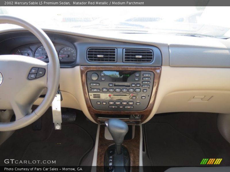 Matador Red Metallic / Medium Parchment 2002 Mercury Sable LS Premium Sedan