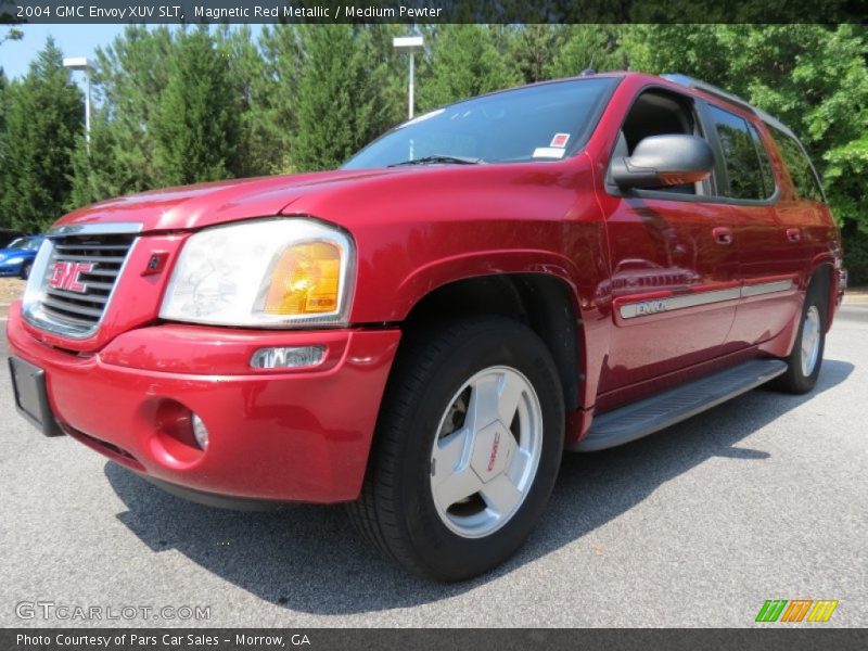 Magnetic Red Metallic / Medium Pewter 2004 GMC Envoy XUV SLT