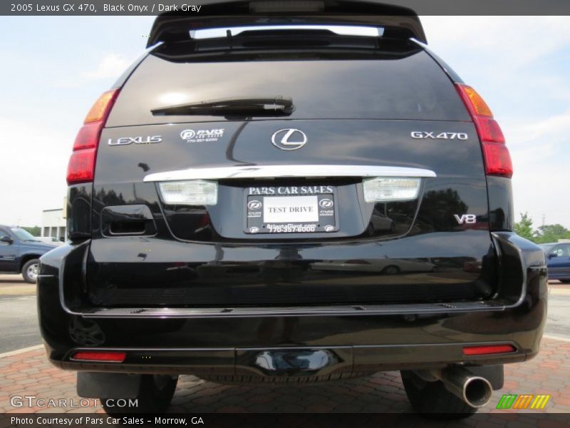 Black Onyx / Dark Gray 2005 Lexus GX 470