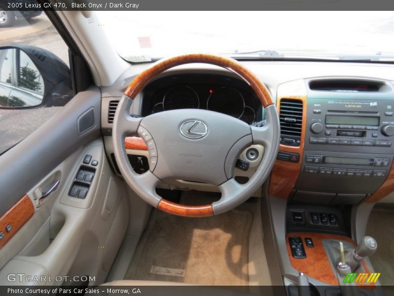 Black Onyx / Dark Gray 2005 Lexus GX 470