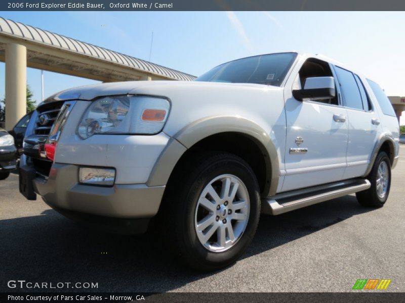 Oxford White / Camel 2006 Ford Explorer Eddie Bauer