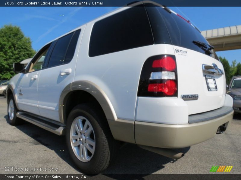 Oxford White / Camel 2006 Ford Explorer Eddie Bauer