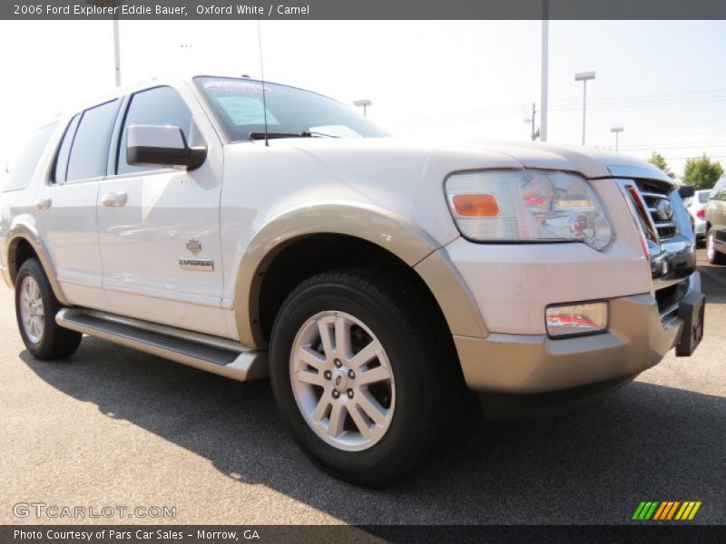Oxford White / Camel 2006 Ford Explorer Eddie Bauer