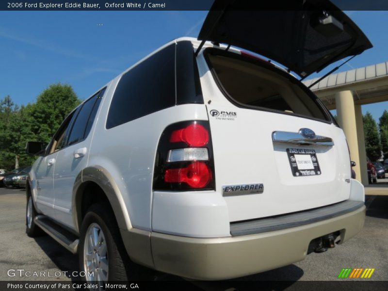 Oxford White / Camel 2006 Ford Explorer Eddie Bauer
