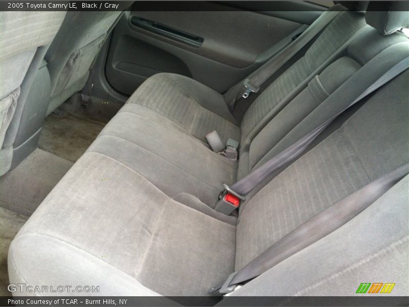 Black / Gray 2005 Toyota Camry LE