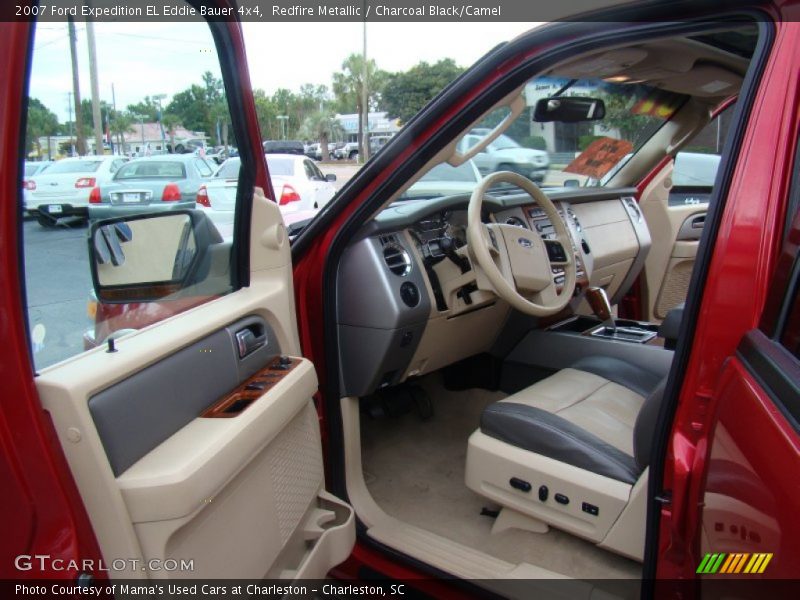 Redfire Metallic / Charcoal Black/Camel 2007 Ford Expedition EL Eddie Bauer 4x4