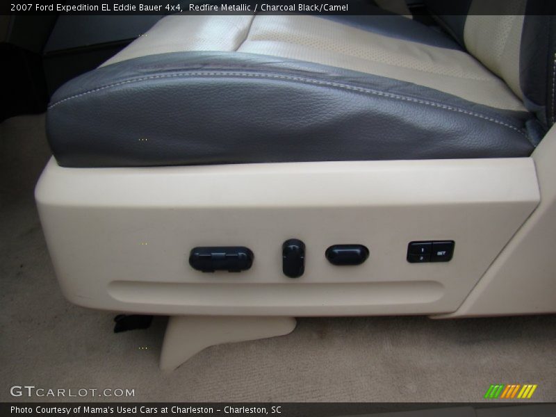 Redfire Metallic / Charcoal Black/Camel 2007 Ford Expedition EL Eddie Bauer 4x4