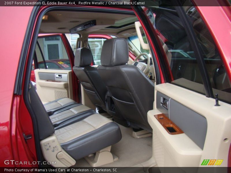 Redfire Metallic / Charcoal Black/Camel 2007 Ford Expedition EL Eddie Bauer 4x4