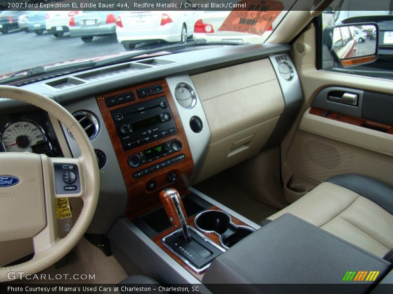 Redfire Metallic / Charcoal Black/Camel 2007 Ford Expedition EL Eddie Bauer 4x4
