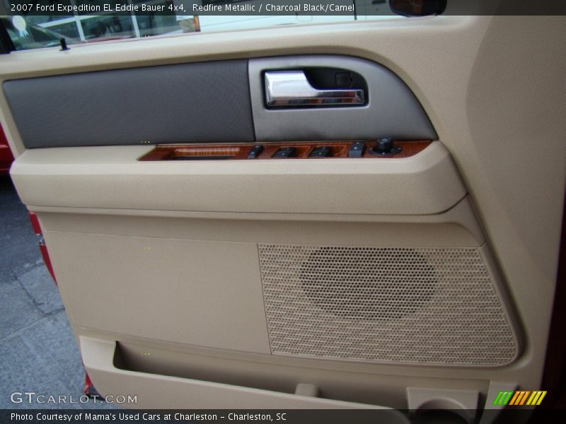 Redfire Metallic / Charcoal Black/Camel 2007 Ford Expedition EL Eddie Bauer 4x4