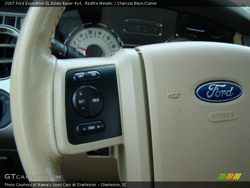 Redfire Metallic / Charcoal Black/Camel 2007 Ford Expedition EL Eddie Bauer 4x4