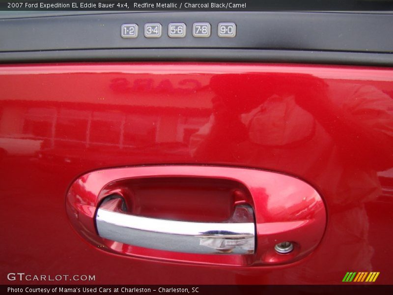 Redfire Metallic / Charcoal Black/Camel 2007 Ford Expedition EL Eddie Bauer 4x4