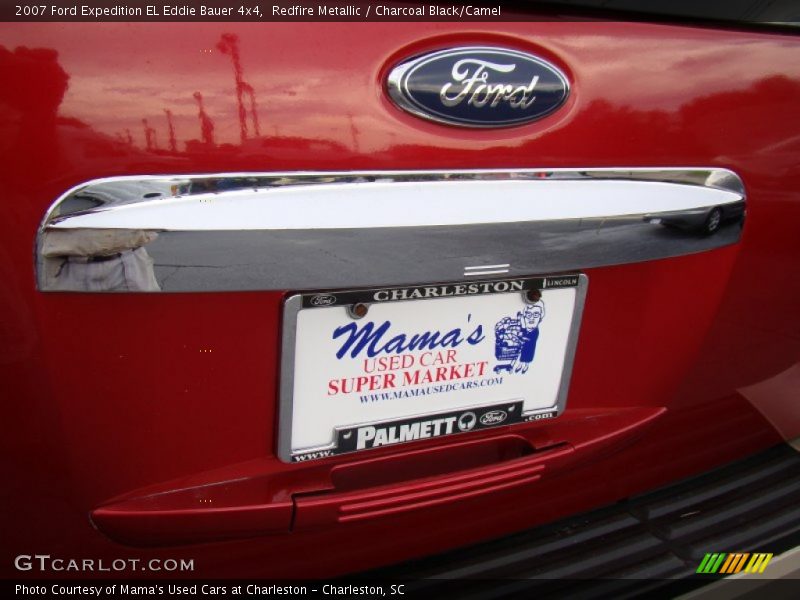 Redfire Metallic / Charcoal Black/Camel 2007 Ford Expedition EL Eddie Bauer 4x4