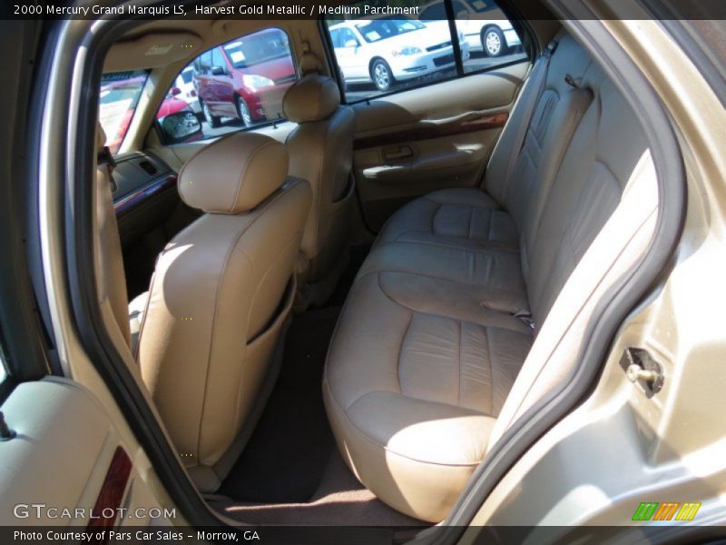 Harvest Gold Metallic / Medium Parchment 2000 Mercury Grand Marquis LS