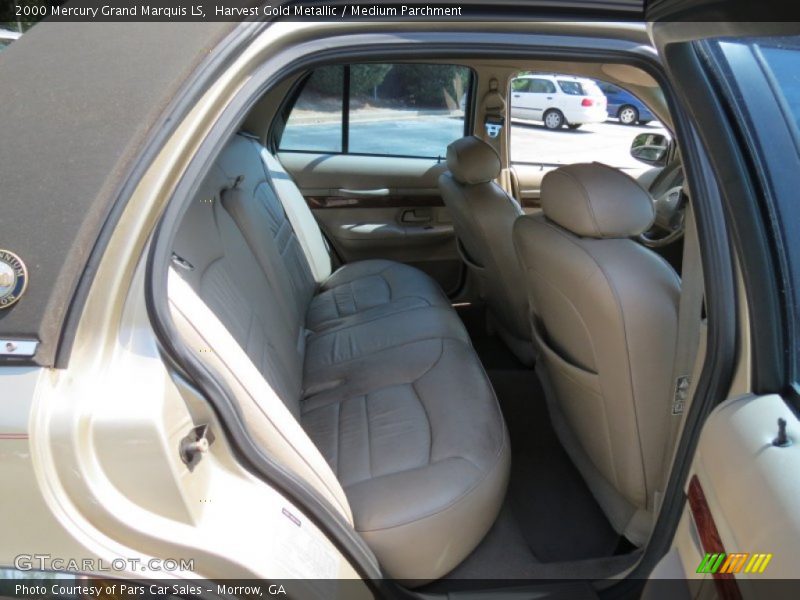 Harvest Gold Metallic / Medium Parchment 2000 Mercury Grand Marquis LS