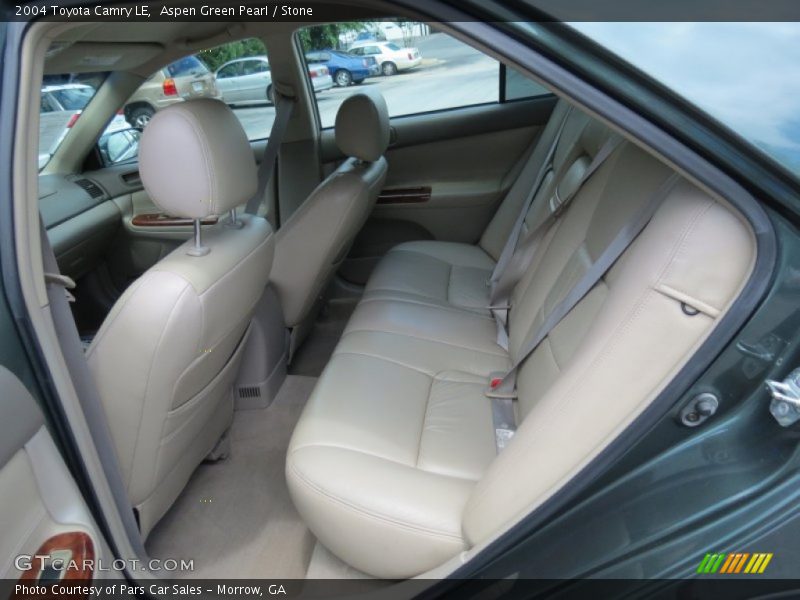 Rear Seat of 2004 Camry LE