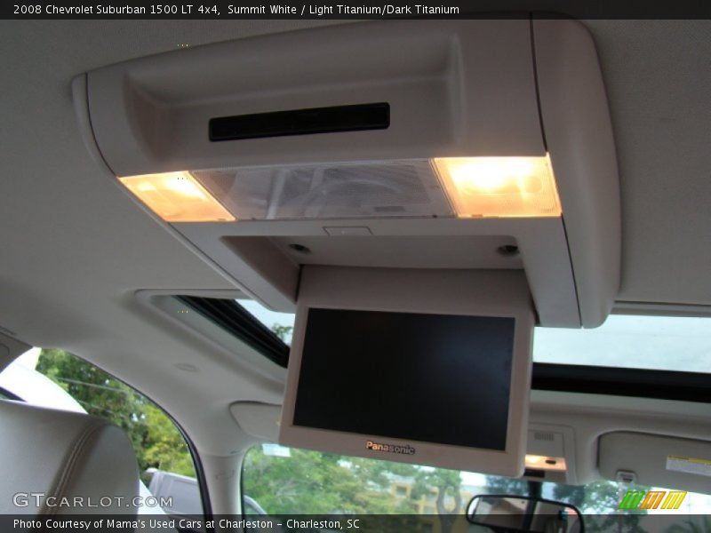 Summit White / Light Titanium/Dark Titanium 2008 Chevrolet Suburban 1500 LT 4x4
