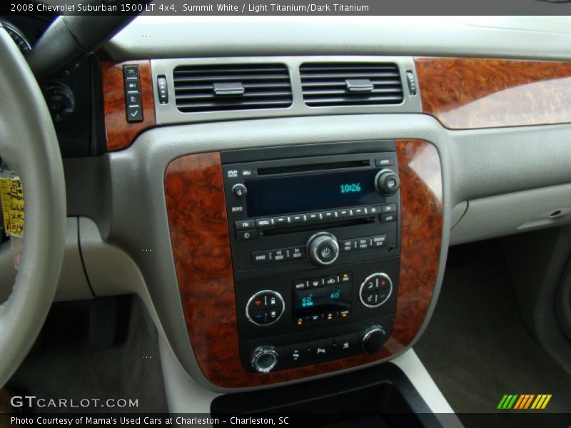 Summit White / Light Titanium/Dark Titanium 2008 Chevrolet Suburban 1500 LT 4x4