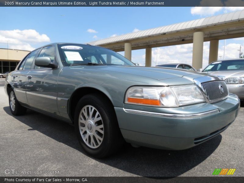 Light Tundra Metallic / Medium Parchment 2005 Mercury Grand Marquis Ultimate Edition