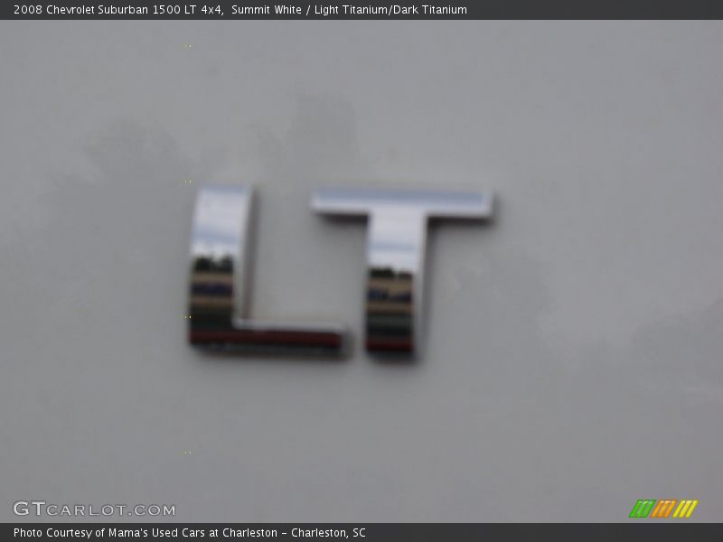 Summit White / Light Titanium/Dark Titanium 2008 Chevrolet Suburban 1500 LT 4x4