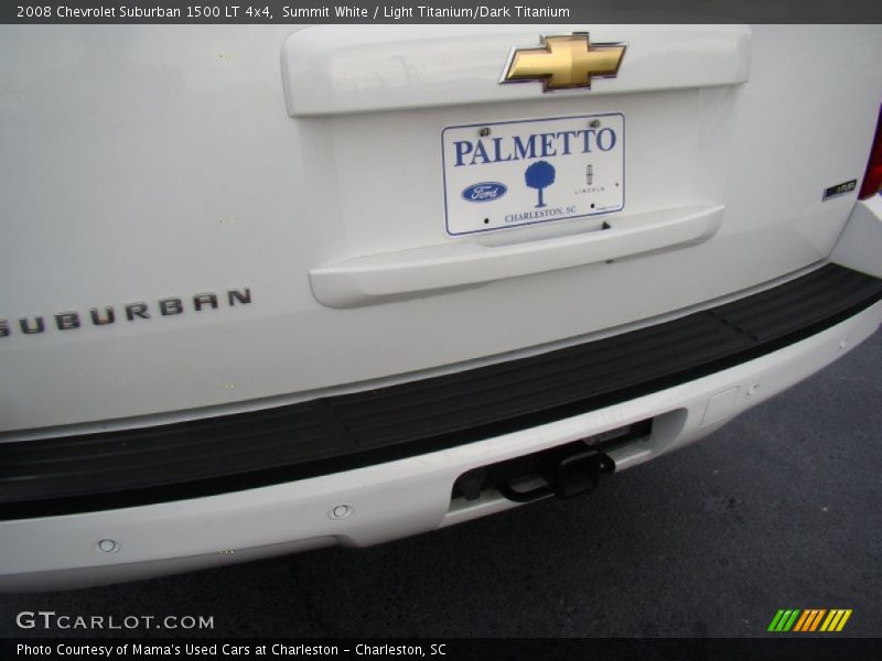 Summit White / Light Titanium/Dark Titanium 2008 Chevrolet Suburban 1500 LT 4x4