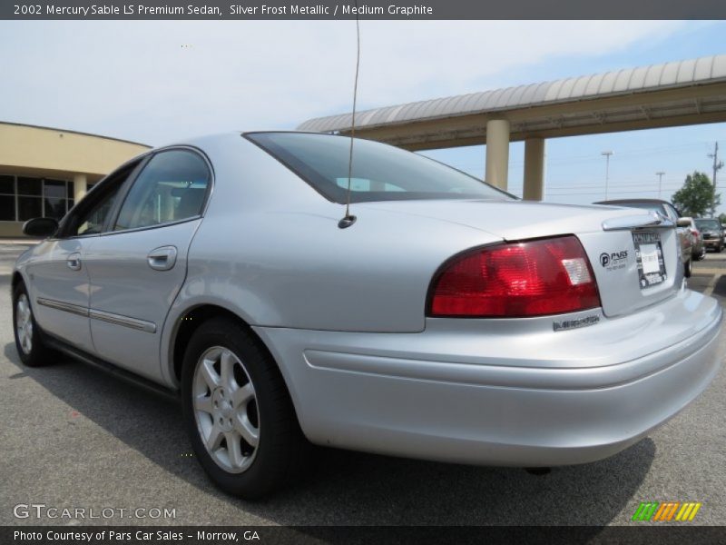 Silver Frost Metallic / Medium Graphite 2002 Mercury Sable LS Premium Sedan