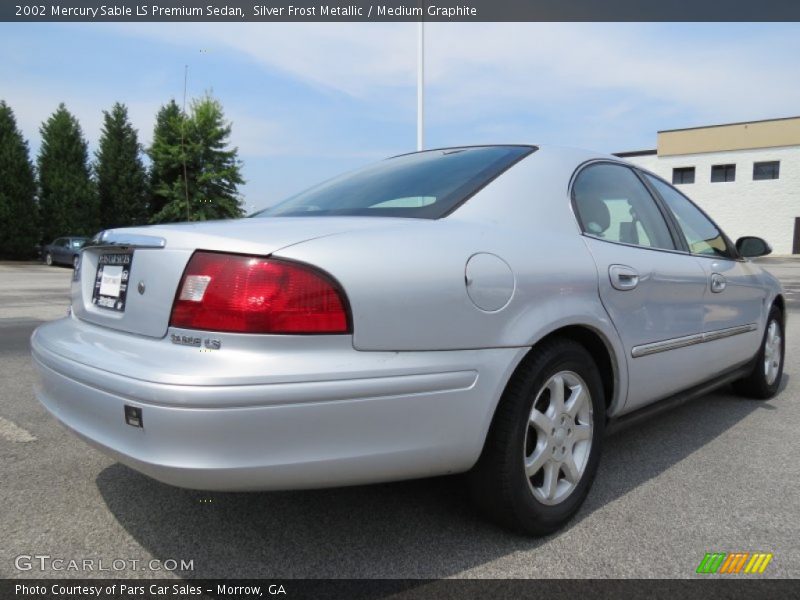 Silver Frost Metallic / Medium Graphite 2002 Mercury Sable LS Premium Sedan