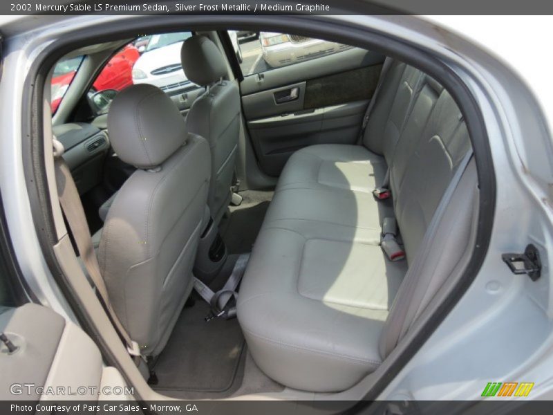 Silver Frost Metallic / Medium Graphite 2002 Mercury Sable LS Premium Sedan
