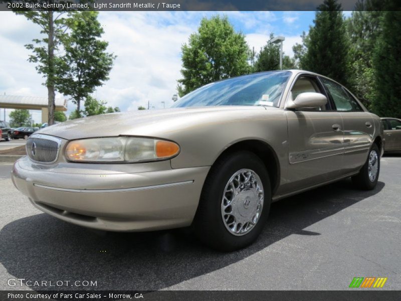 Light Sandrift Metallic / Taupe 2002 Buick Century Limited