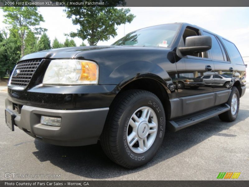 Black / Medium Parchment 2006 Ford Expedition XLT