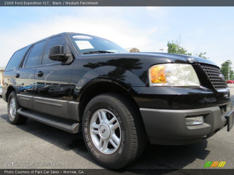 Black / Medium Parchment 2006 Ford Expedition XLT