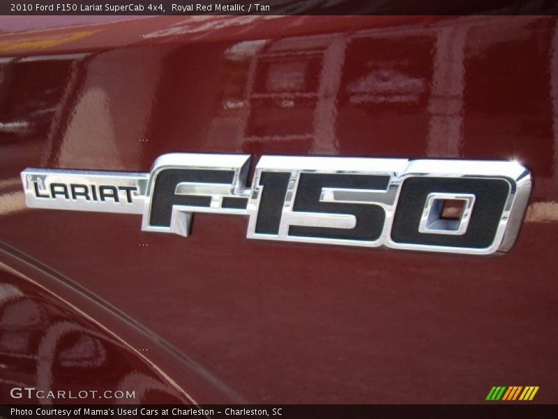 Royal Red Metallic / Tan 2010 Ford F150 Lariat SuperCab 4x4
