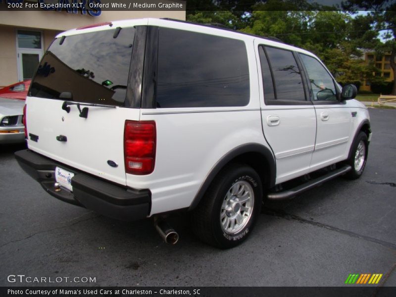 Oxford White / Medium Graphite 2002 Ford Expedition XLT