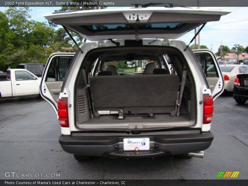 Oxford White / Medium Graphite 2002 Ford Expedition XLT