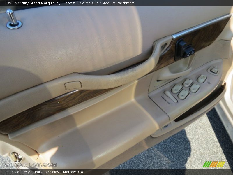 Harvest Gold Metallic / Medium Parchment 1998 Mercury Grand Marquis LS