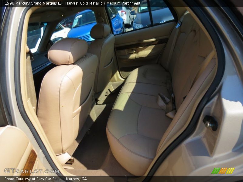 Harvest Gold Metallic / Medium Parchment 1998 Mercury Grand Marquis LS
