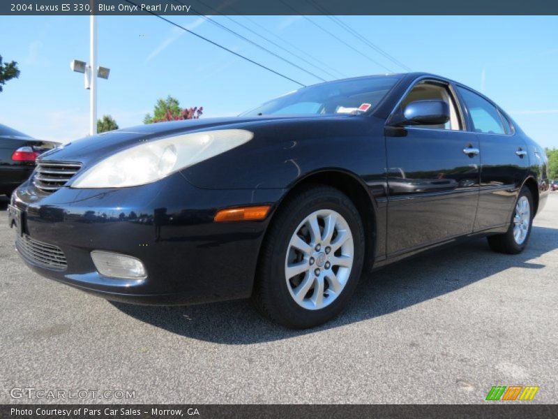 Blue Onyx Pearl / Ivory 2004 Lexus ES 330