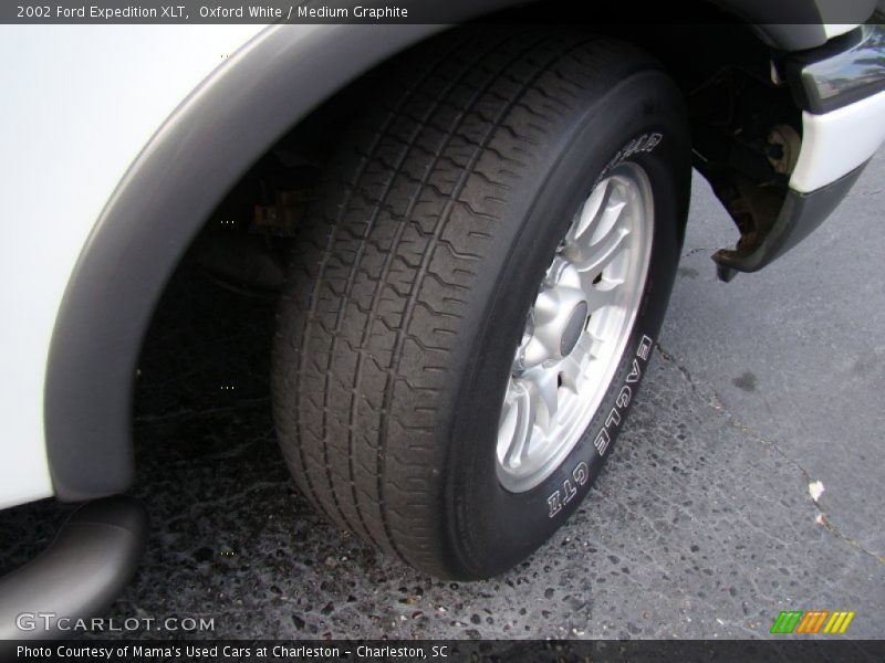 Oxford White / Medium Graphite 2002 Ford Expedition XLT
