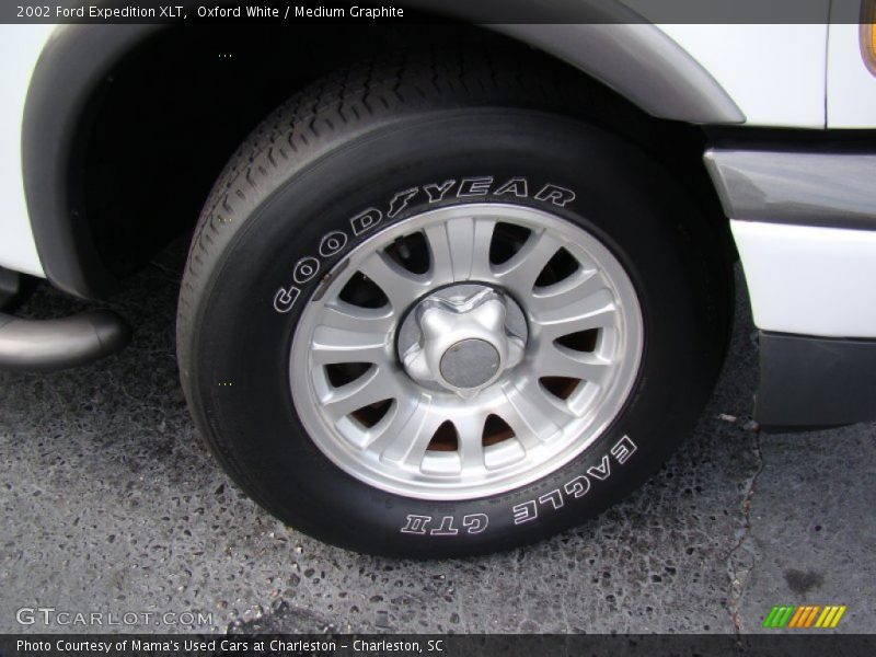 Oxford White / Medium Graphite 2002 Ford Expedition XLT
