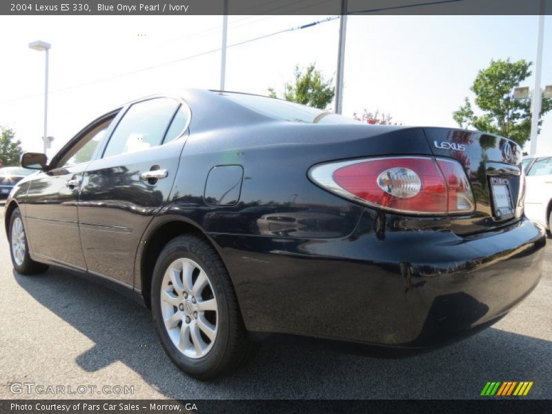 Blue Onyx Pearl / Ivory 2004 Lexus ES 330