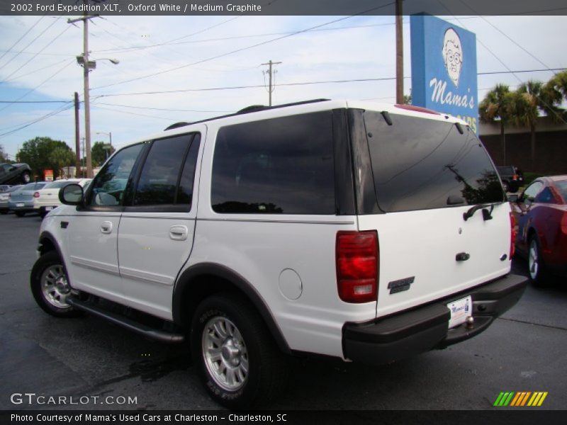 Oxford White / Medium Graphite 2002 Ford Expedition XLT